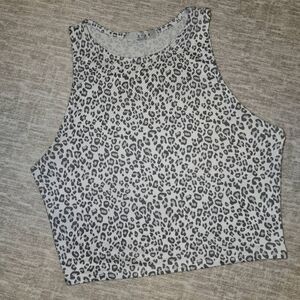 GAZE Cropped Tank Sz. M